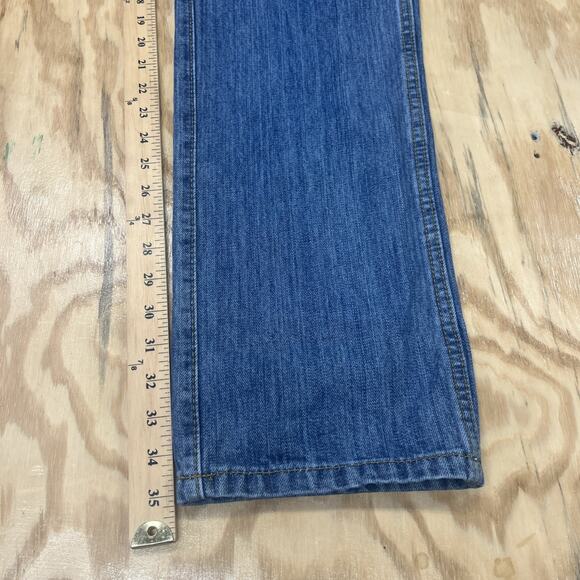 Cinch Jeans Mens 30x36 Blue Denim Straight Leg Cowboy Western Rodeo Pants - Picture 13 of 15